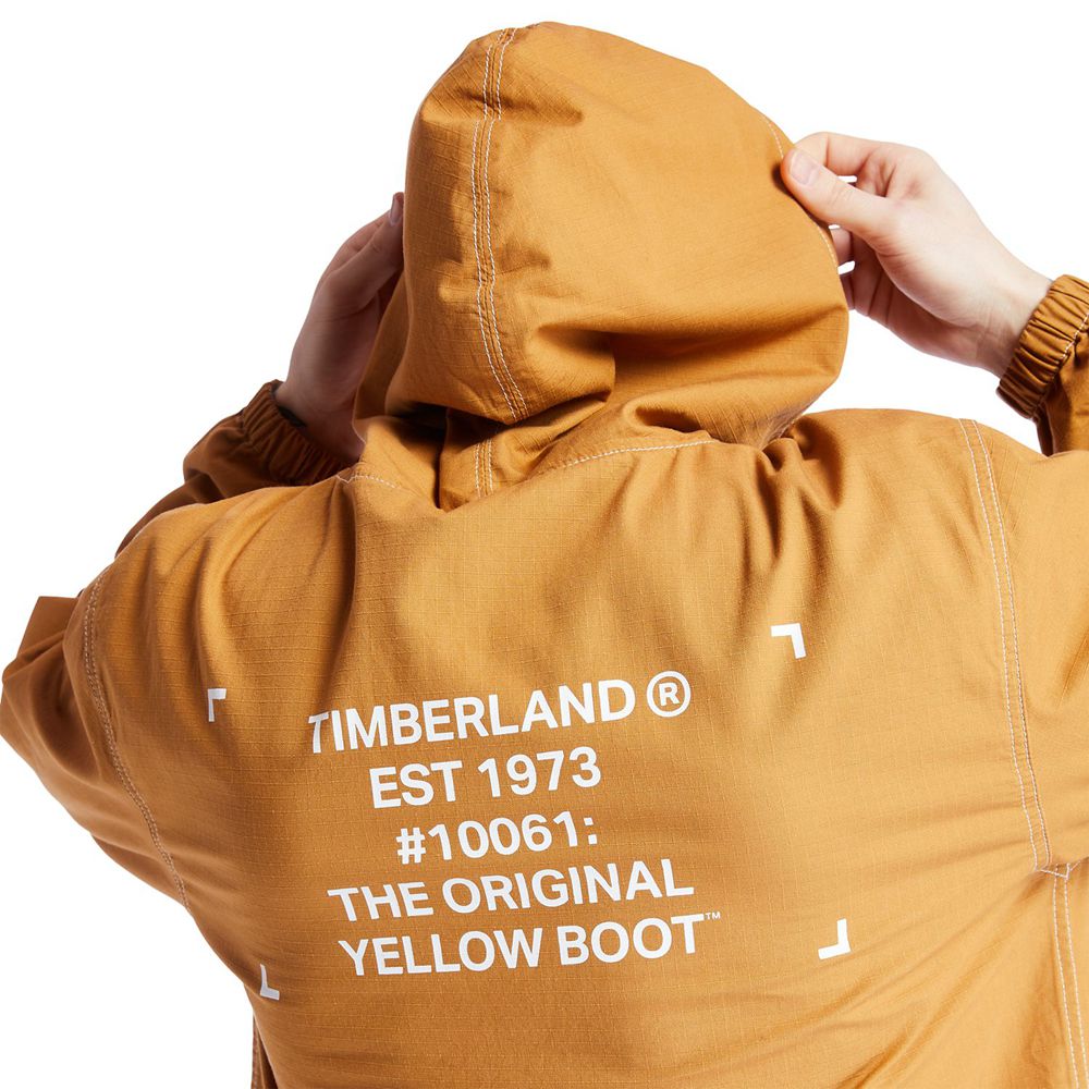 Sudadera Timberland Hombre Workwear Ripstop Hoodie Marrones - Chile ALM-943018